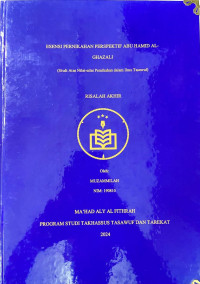 ESENSI PERNIKAHAN PERSPEKTIF ABU HAMID AL GHAZALI: Studi Atas Nilai-Nilai Pernikahan dalam Tasawuf