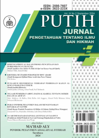 JURNAL PUTIH VOL. VIII, NO. 2 SEPTEMBER 2023
