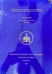 PENGENDALIAN NAFSU MENURUT SUNAN BONANG: Studi Tasawuf dalam Syair Wujil Maulana Makhdum Ibrahim