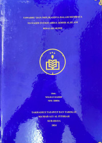 TAWADLU' DAN IMPLIKASINYA DALAM MEMBACA MANAQIB SYEIKH ABDUL QODIR AL JILANI